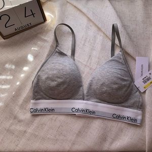 Calvin Klein triangle bra, brand new with tags!!